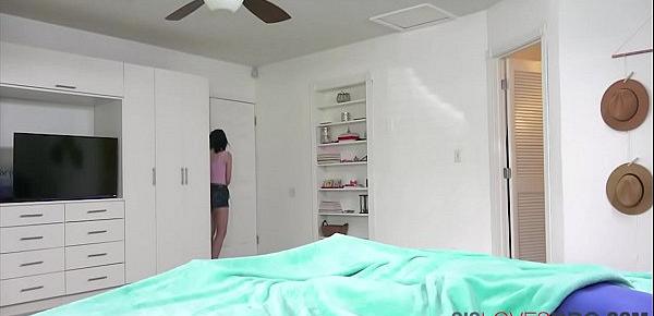  Sister Comes For Seconds But Is Caught On Camera- Riley Jean